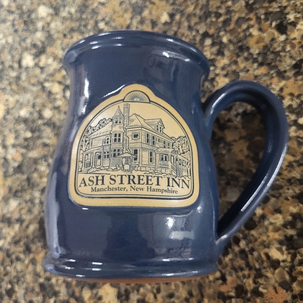 Ash Street Inn Mug (Manchester, NH) by Deneen Pottery